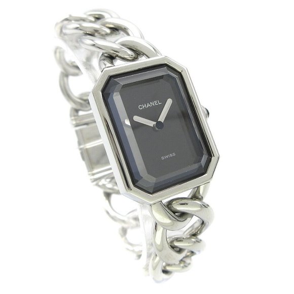 Chanel Premiere Ladies Quartz Watch Silver Stainless Steel - Picture 1 of 5